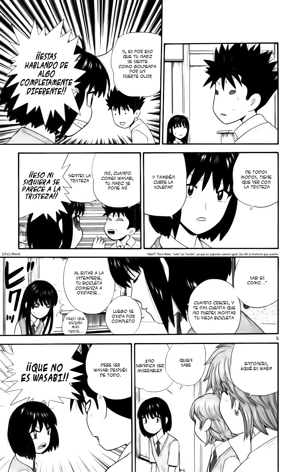 Read Ocha Nigosu (es) Manga Online