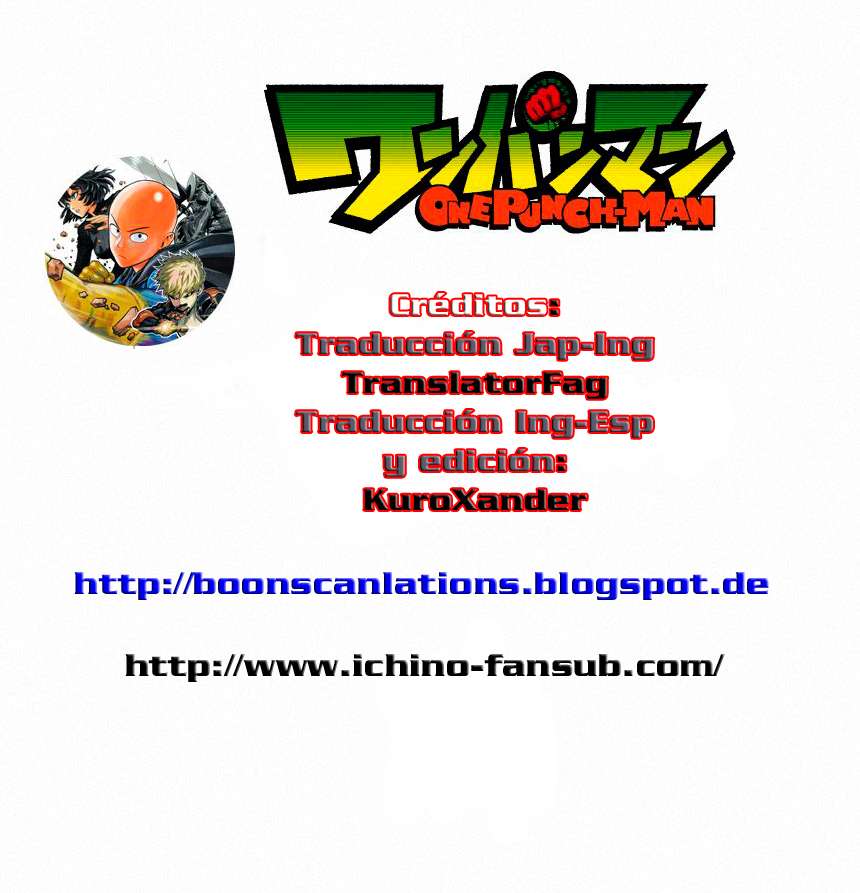 Read One Punch-Man (es) Manga Online