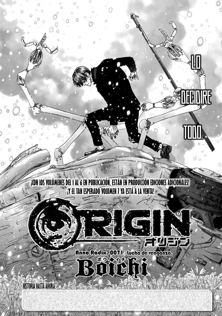 Read Origin (es) Manga Online