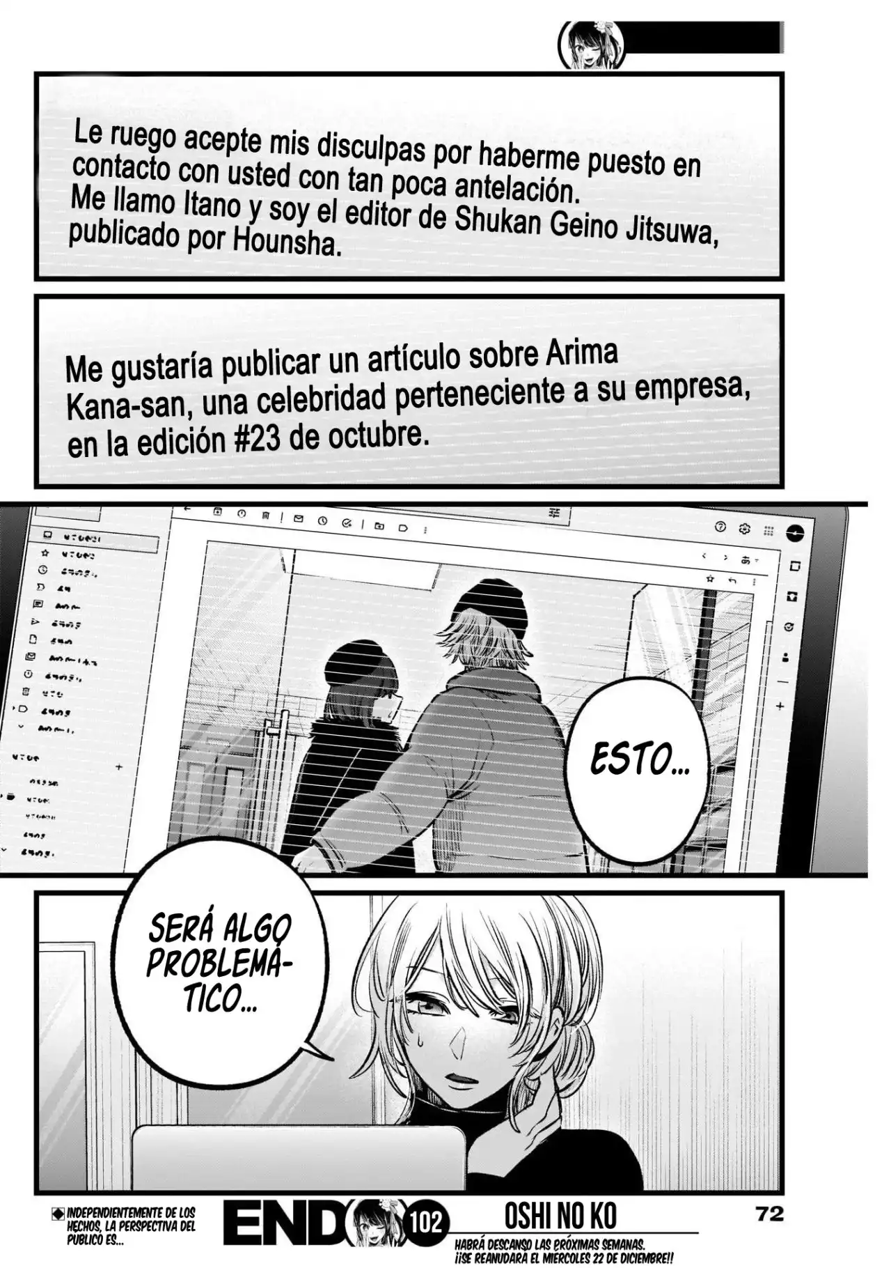 Read Oshi No Ko (es) Manga Online