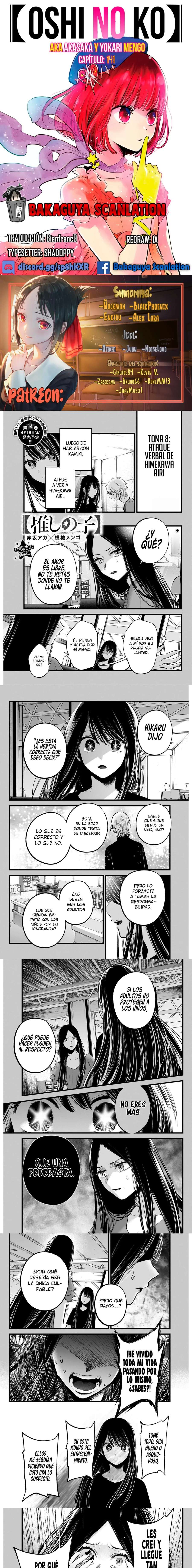 Read Oshi No Ko (es) Manga Online