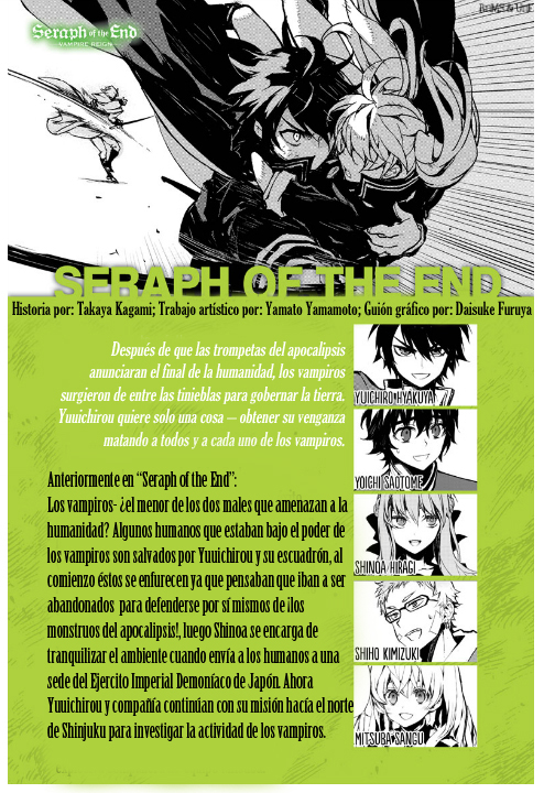 Read Owari no Seraph (es) Manga Online