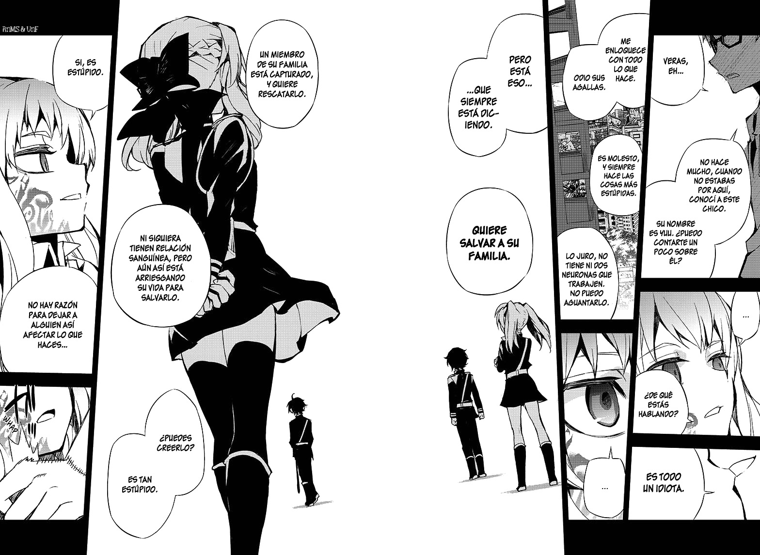 Read Owari no Seraph (es) Manga Online