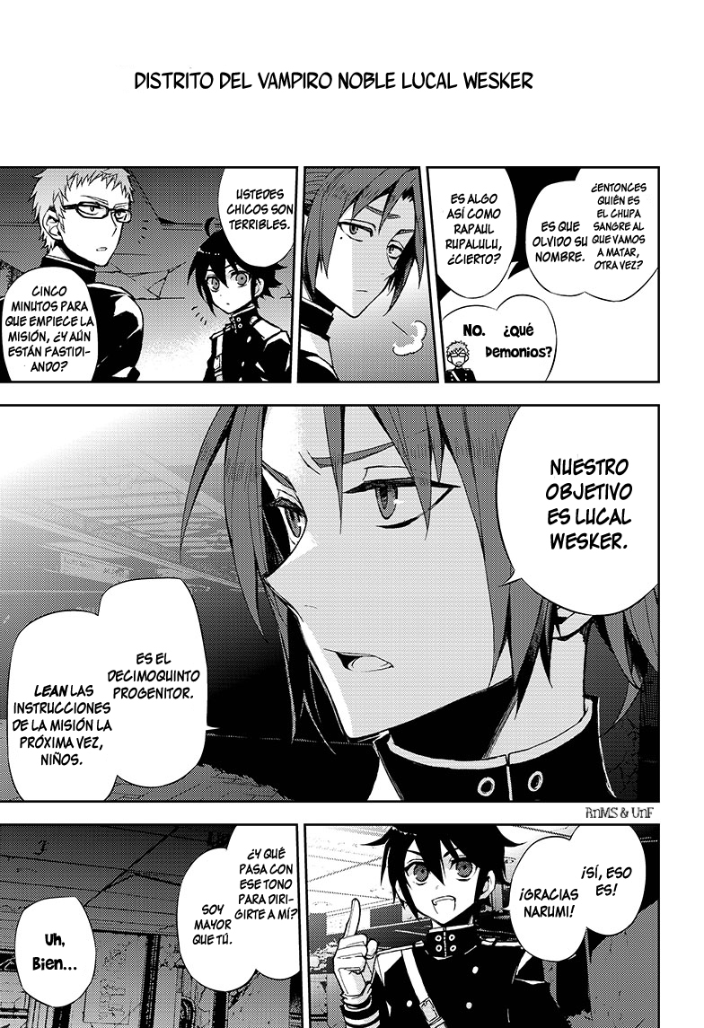 Read Owari no Seraph (es) Manga Online