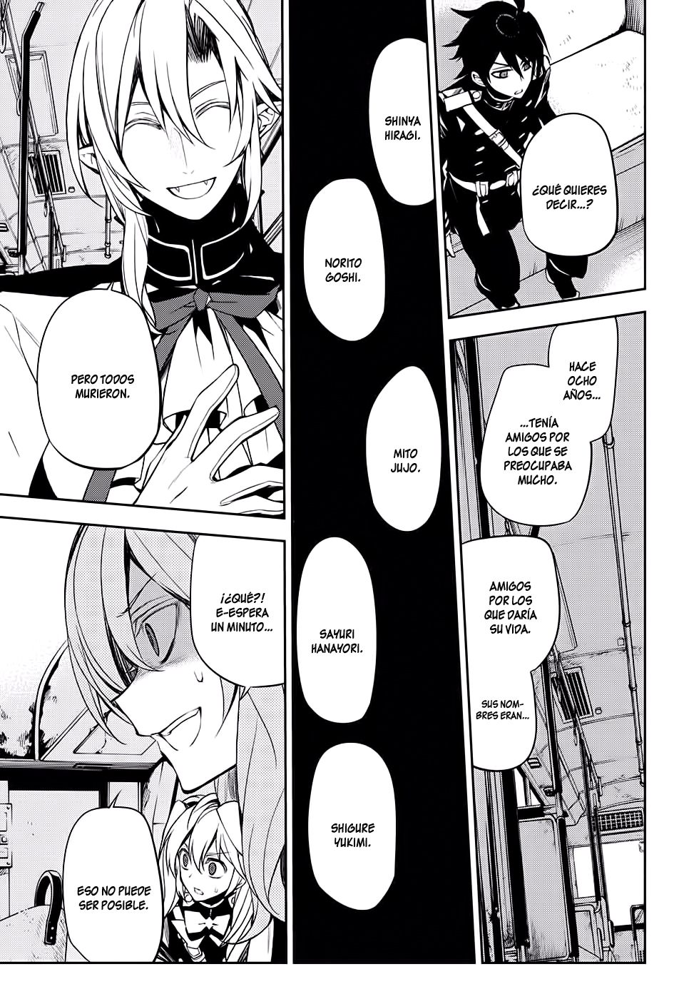 Read Owari no Seraph (es) Manga Online