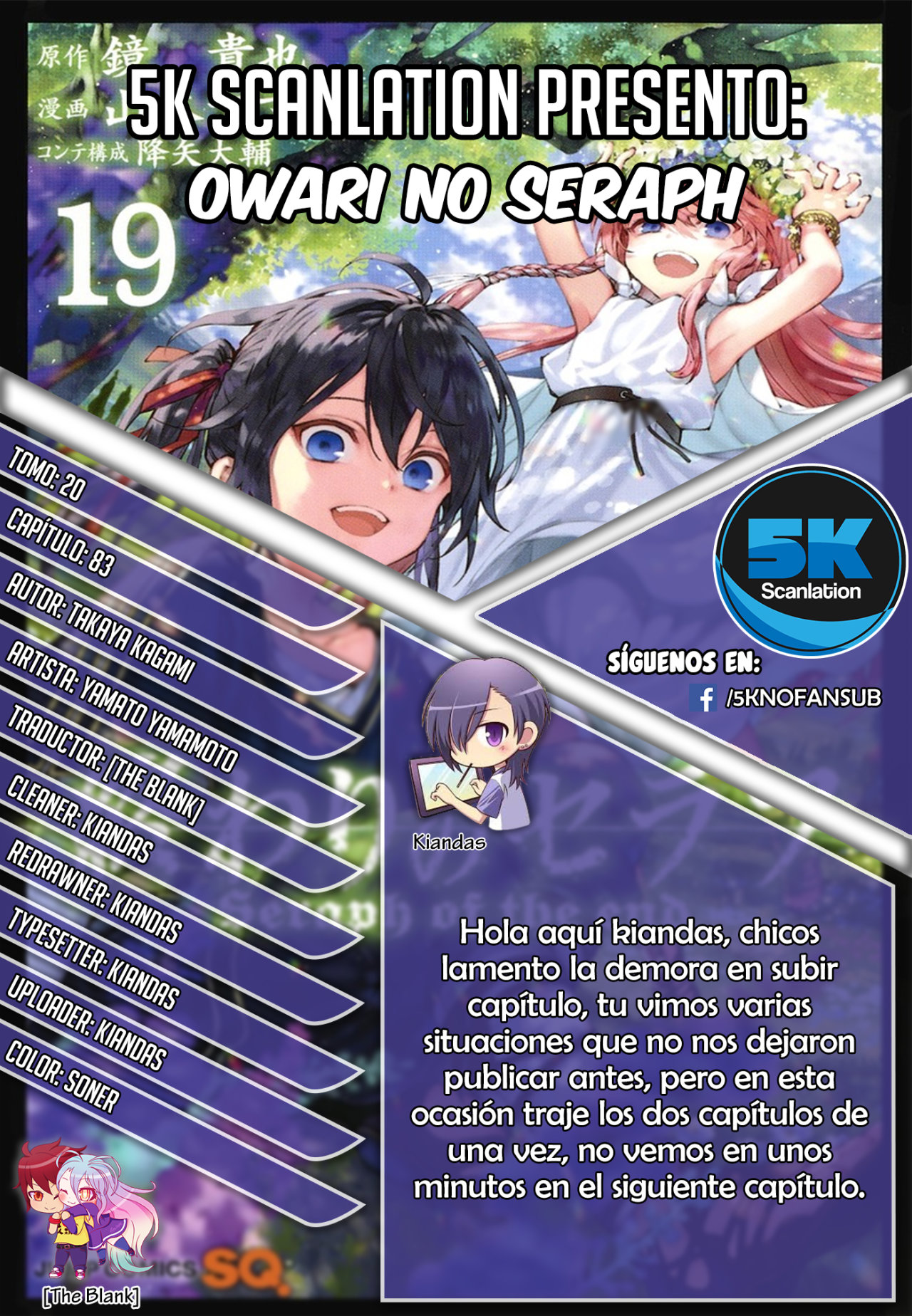 Read Owari no Seraph (es) Manga Online