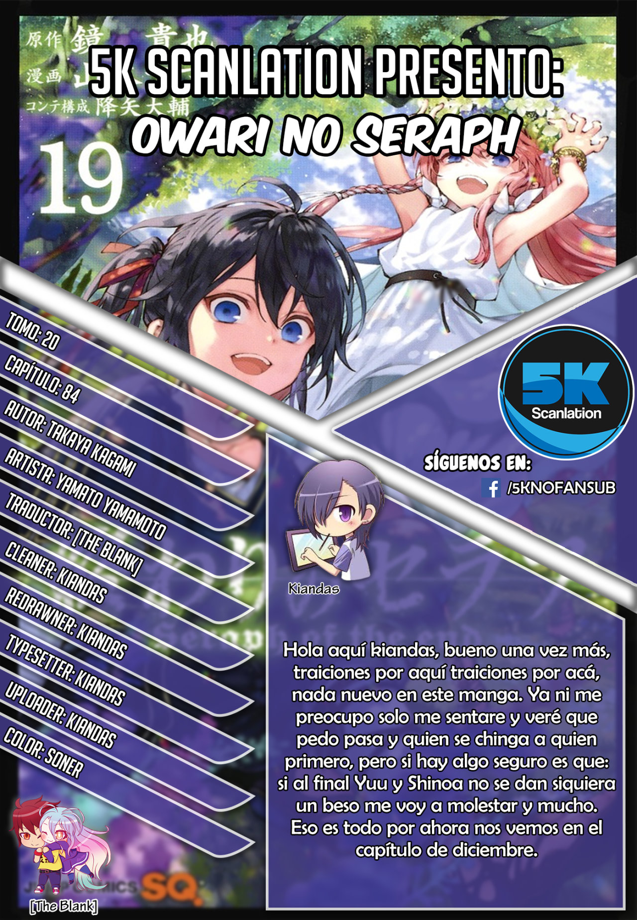 Read Owari no Seraph (es) Manga Online