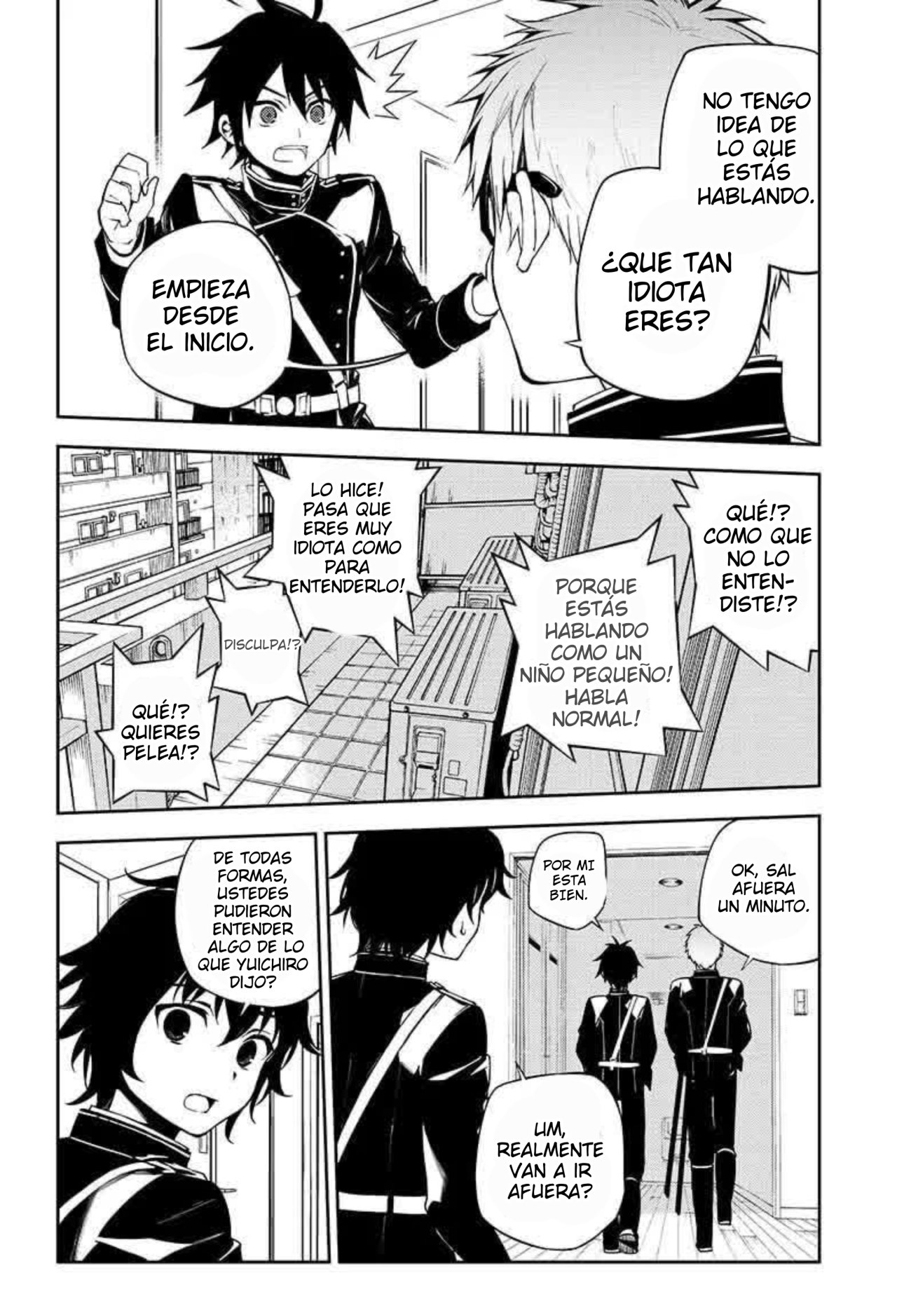 Read Owari no Seraph (es) Manga Online