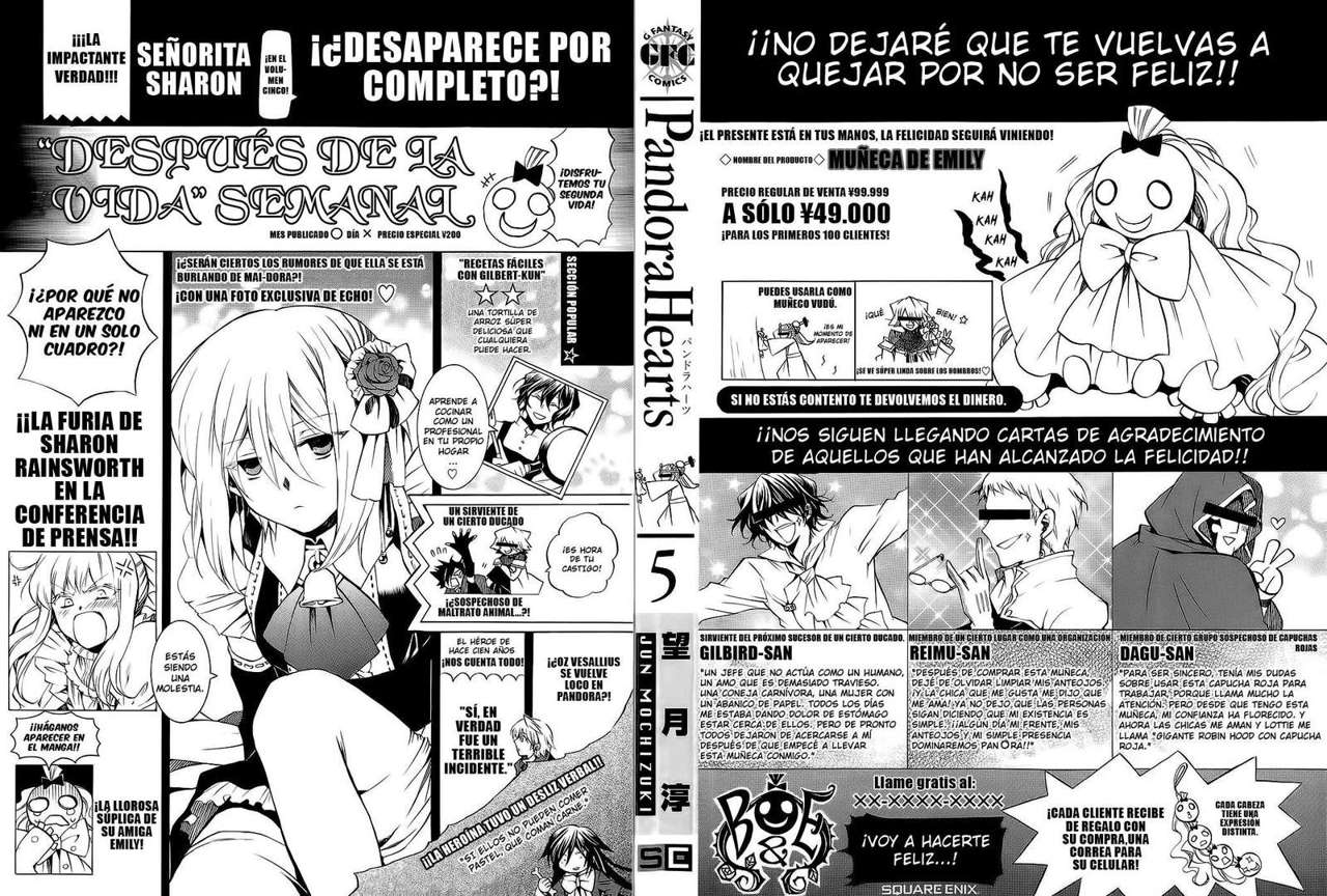 Read Pandora Hearts (es) Manga Online
