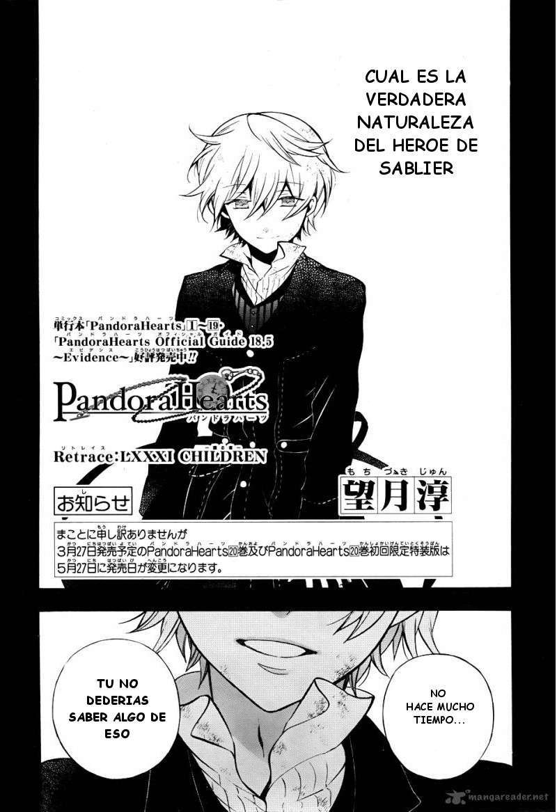Read Pandora Hearts (es) Manga Online