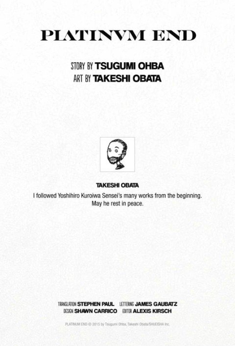 Read Platinum End (es) Manga Online