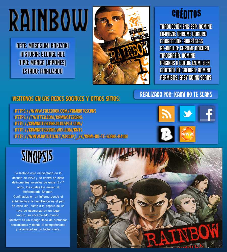 Read Rainbow_ Nisha Rokubou no Shichinin (es) Manga Online