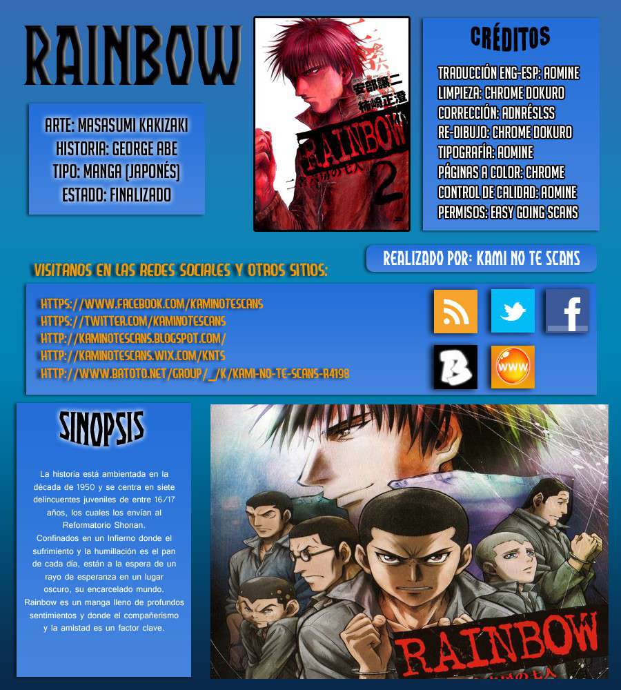 Read Rainbow_ Nisha Rokubou no Shichinin (es) Manga Online
