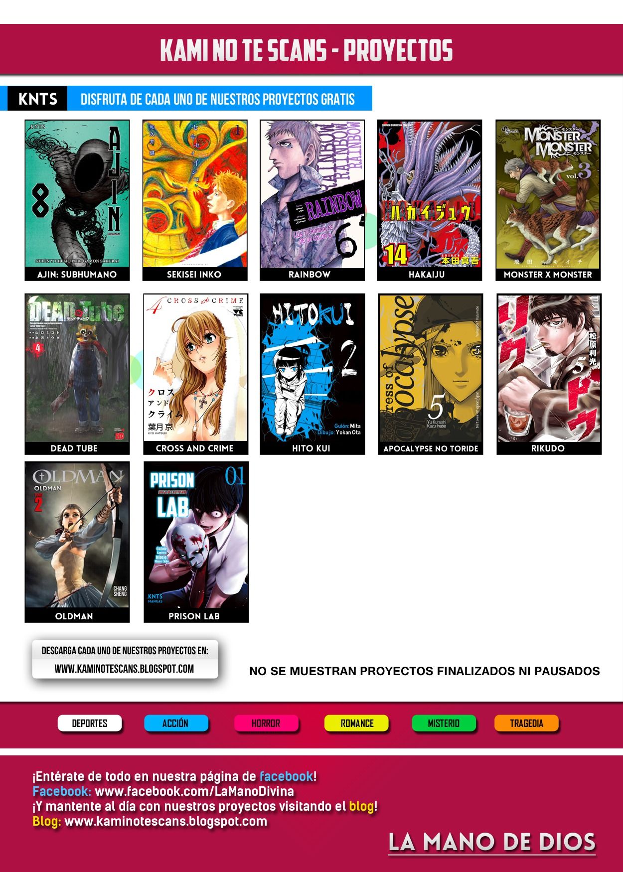 Read Rainbow_ Nisha Rokubou no Shichinin (es) Manga Online