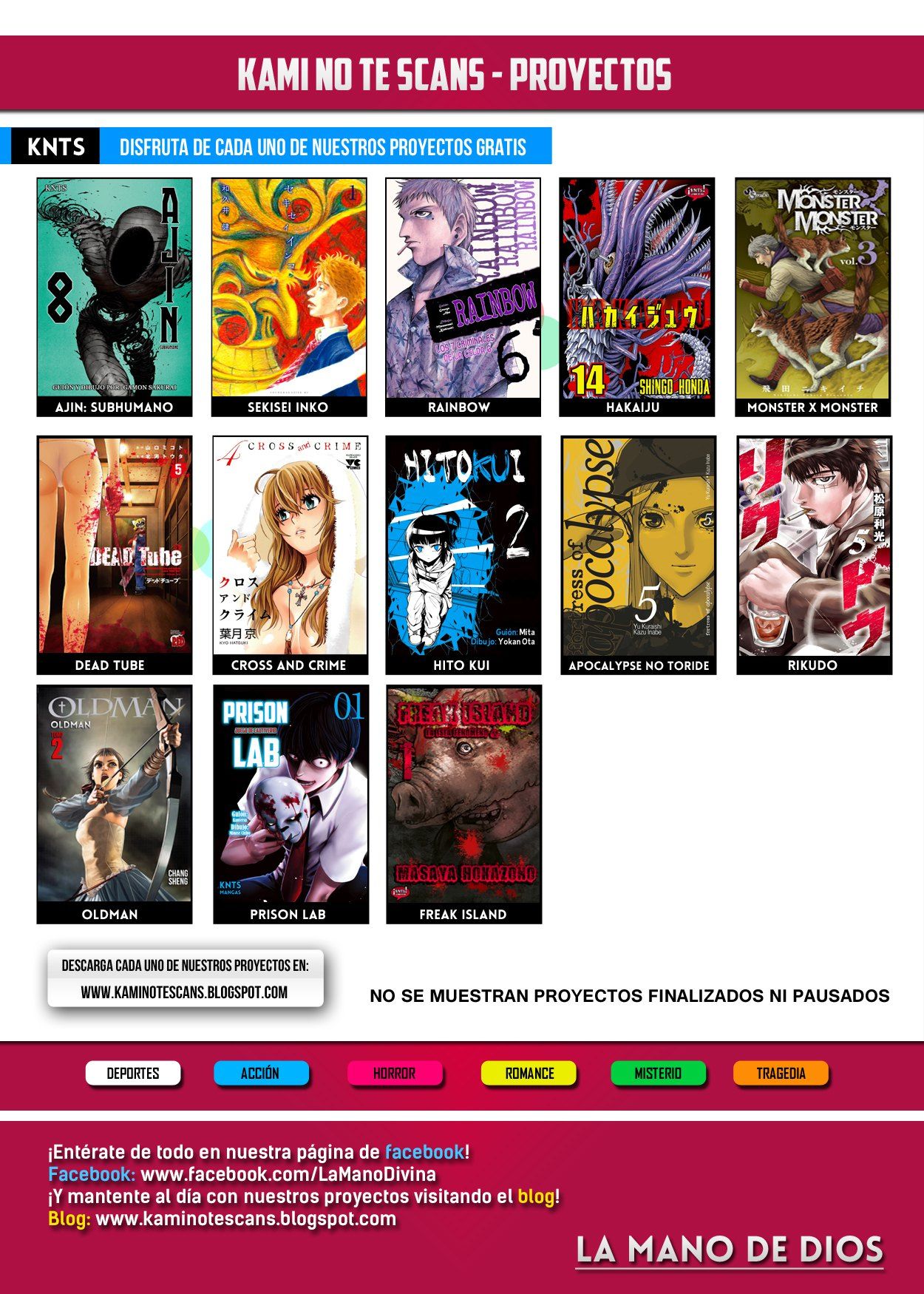 Read Rainbow_ Nisha Rokubou no Shichinin (es) Manga Online