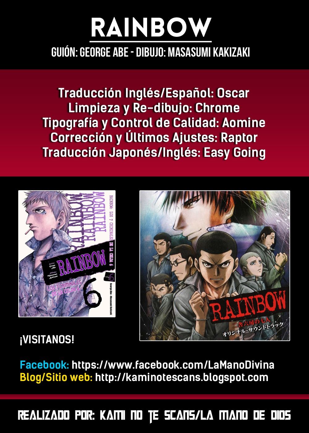 Read Rainbow_ Nisha Rokubou no Shichinin (es) Manga Online