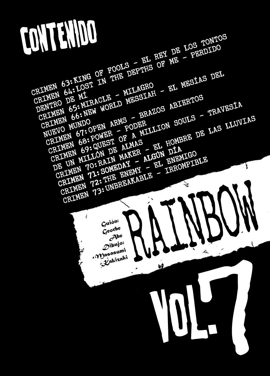 Read Rainbow_ Nisha Rokubou no Shichinin (es) Manga Online