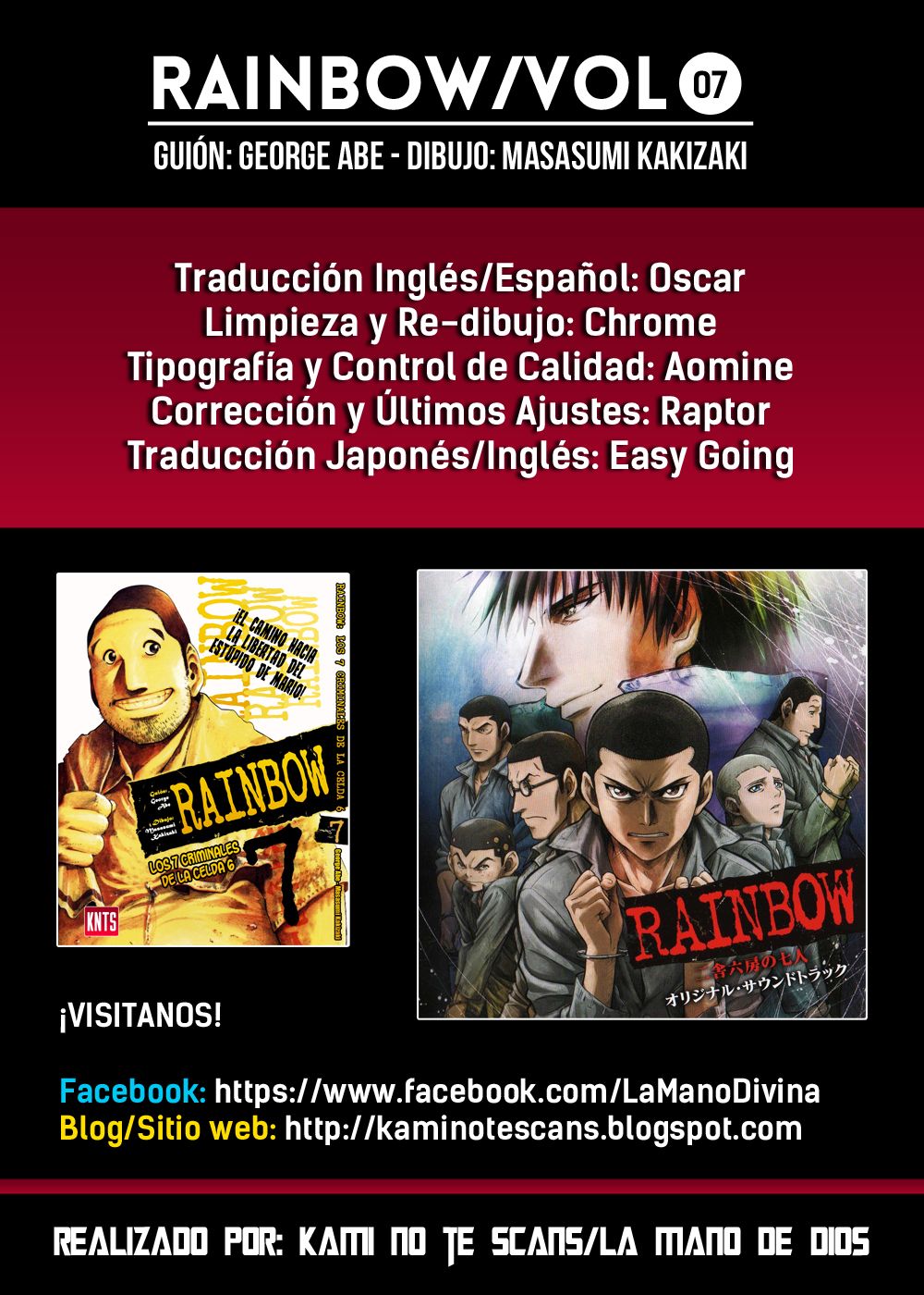 Read Rainbow_ Nisha Rokubou no Shichinin (es) Manga Online