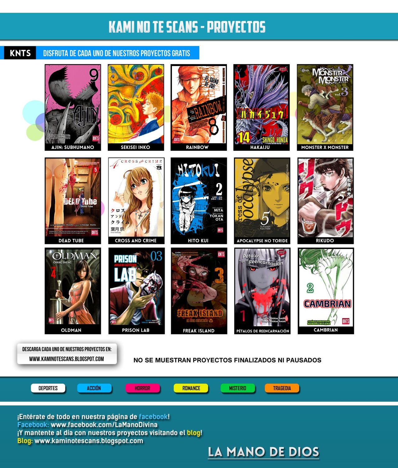 Read Rainbow_ Nisha Rokubou no Shichinin (es) Manga Online