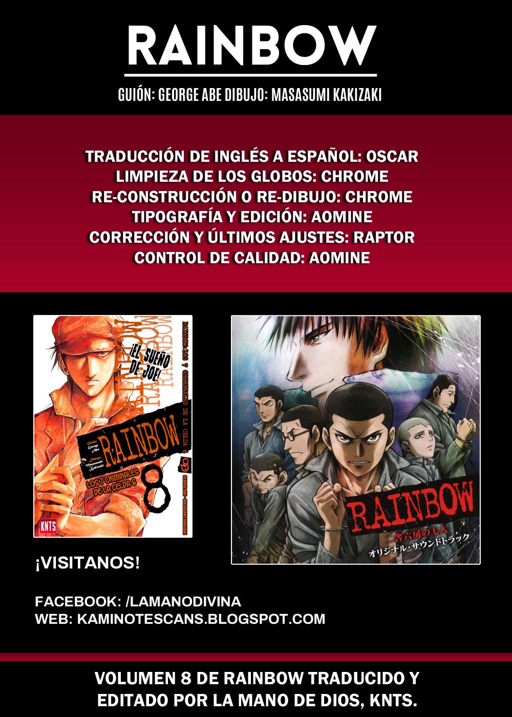 Read Rainbow_ Nisha Rokubou no Shichinin (es) Manga Online