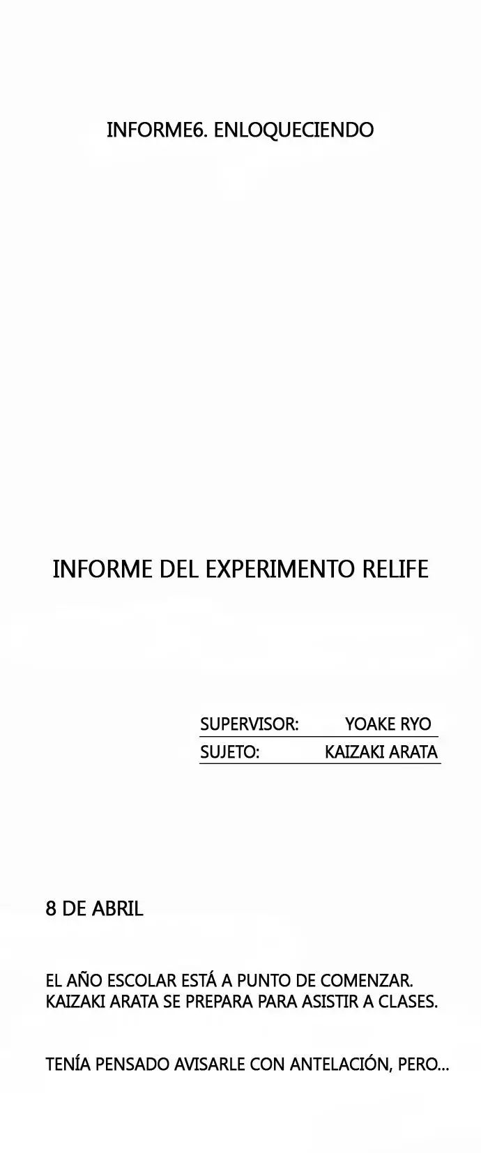 Read ReLIFE (es) Manga Online