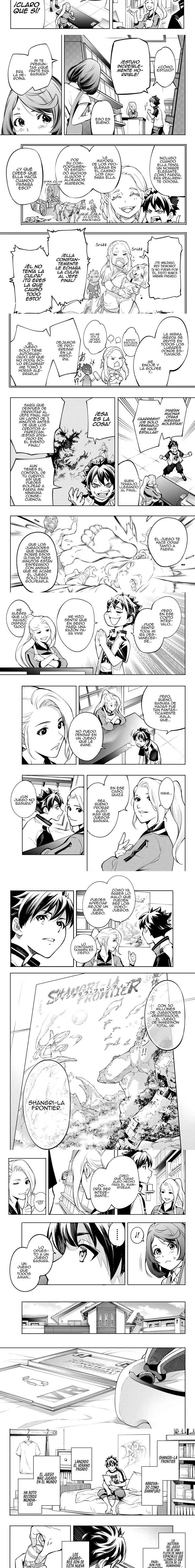 Read Shangri-La Frontier_ Crappy Game Hunter Challenges God-Tier Game (es) Manga Online