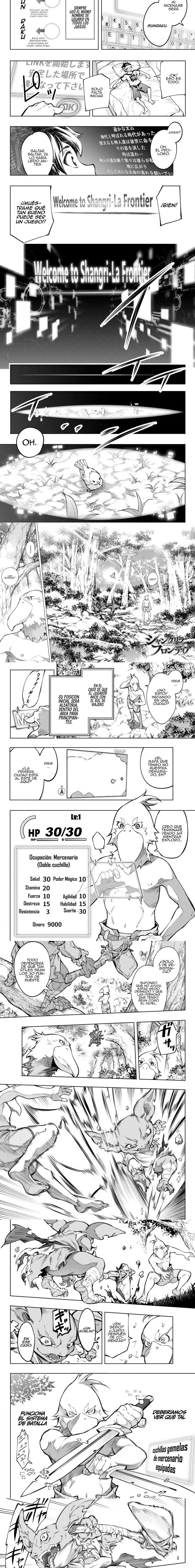 Read Shangri-La Frontier_ Crappy Game Hunter Challenges God-Tier Game (es) Manga Online