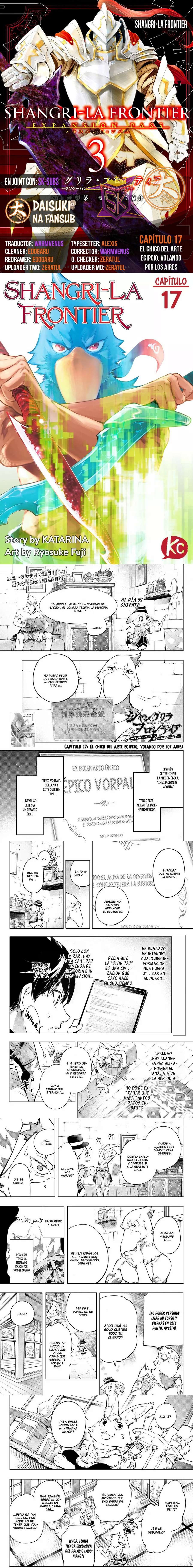 Read Shangri-La Frontier_ Crappy Game Hunter Challenges God-Tier Game (es) Manga Online