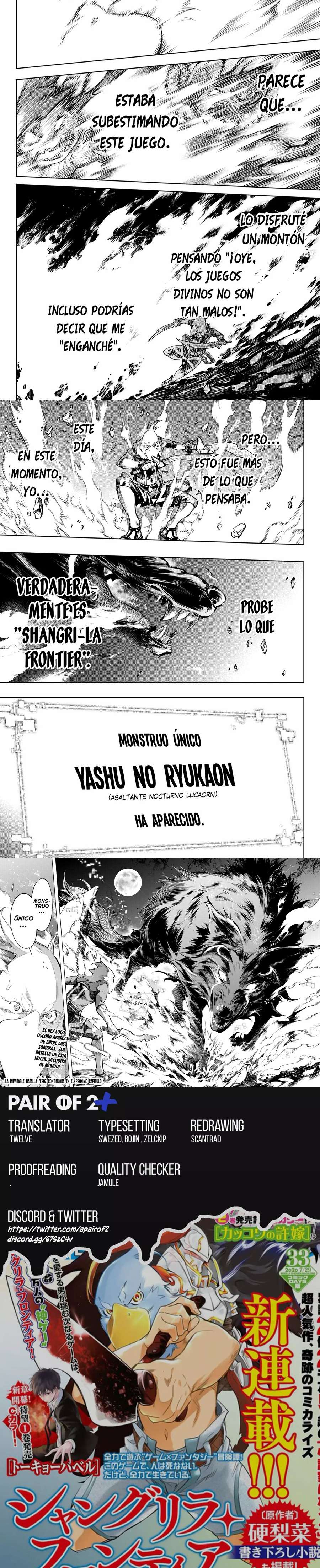 Read Shangri-La Frontier_ Crappy Game Hunter Challenges God-Tier Game (es) Manga Online