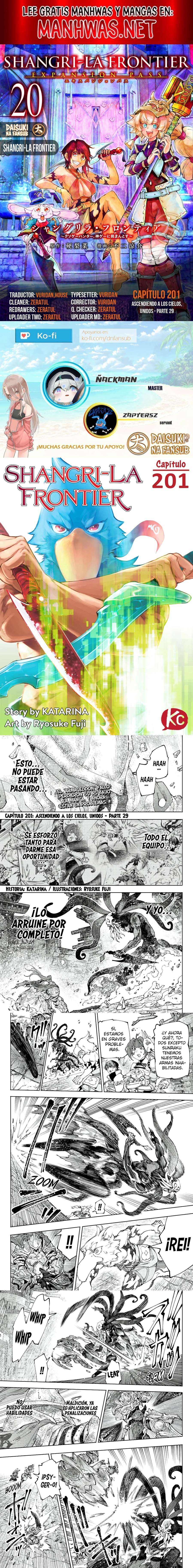 Read Shangri-La Frontier_ Crappy Game Hunter Challenges God-Tier Game (es) Manga Online