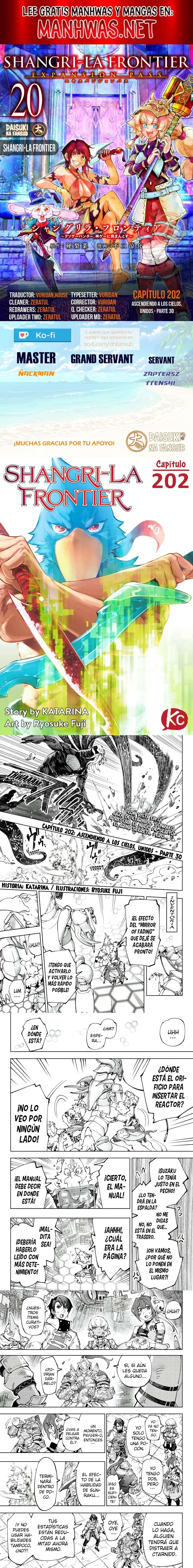 Read Shangri-La Frontier_ Crappy Game Hunter Challenges God-Tier Game (es) Manga Online