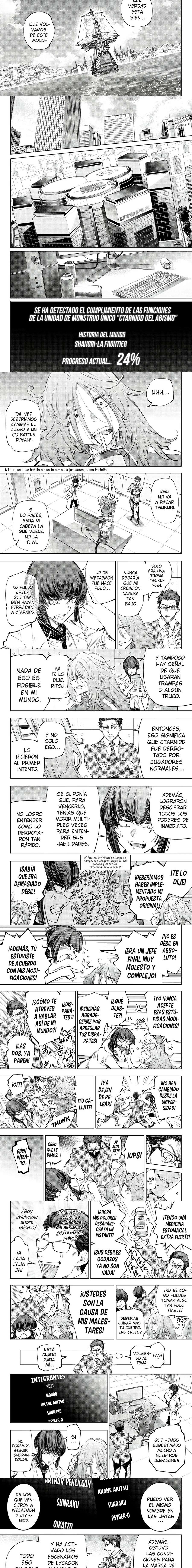 Read Shangri-La Frontier_ Crappy Game Hunter Challenges God-Tier Game (es) Manga Online