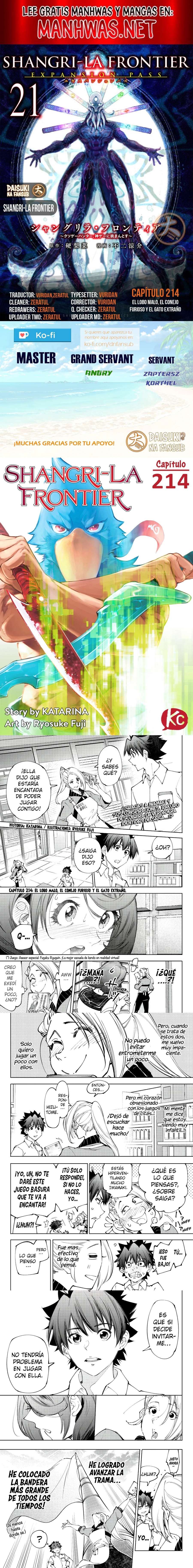 Read Shangri-La Frontier_ Crappy Game Hunter Challenges God-Tier Game (es) Manga Online