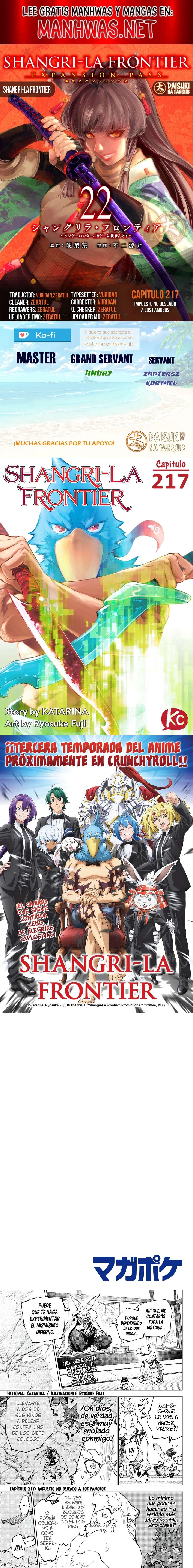 Read Shangri-La Frontier_ Crappy Game Hunter Challenges God-Tier Game (es) Manga Online