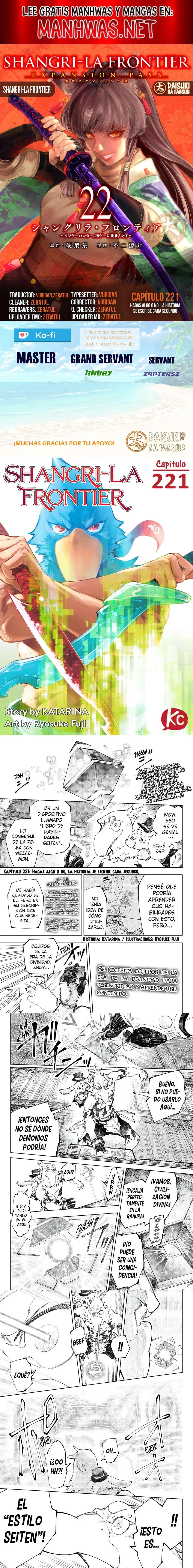 Read Shangri-La Frontier_ Crappy Game Hunter Challenges God-Tier Game (es) Manga Online