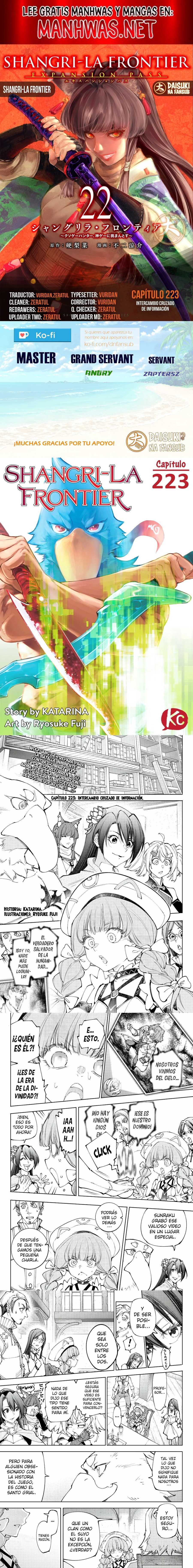 Read Shangri-La Frontier_ Crappy Game Hunter Challenges God-Tier Game (es) Manga Online