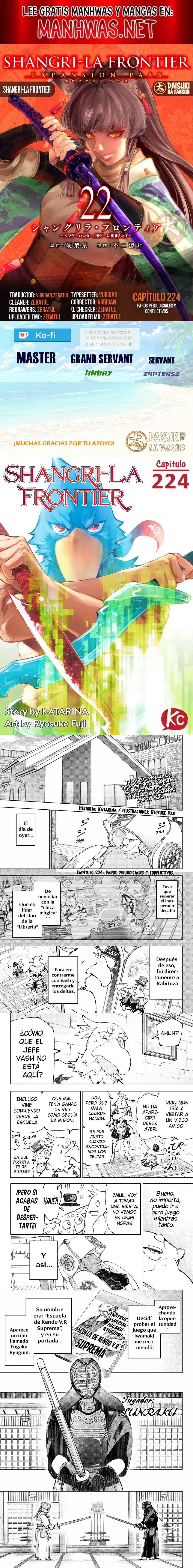 Read Shangri-La Frontier_ Crappy Game Hunter Challenges God-Tier Game (es) Manga Online