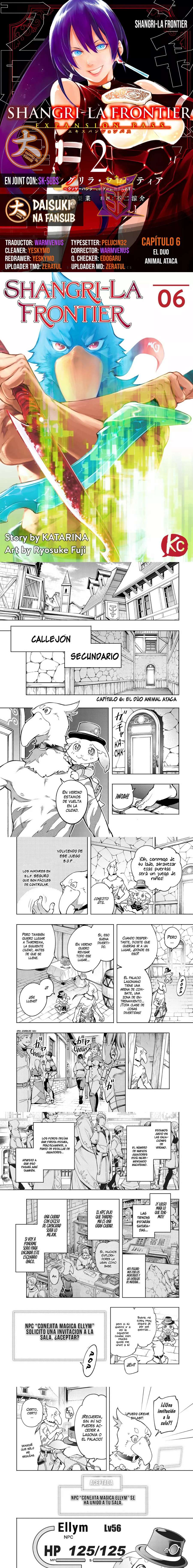 Read Shangri-La Frontier_ Crappy Game Hunter Challenges God-Tier Game (es) Manga Online