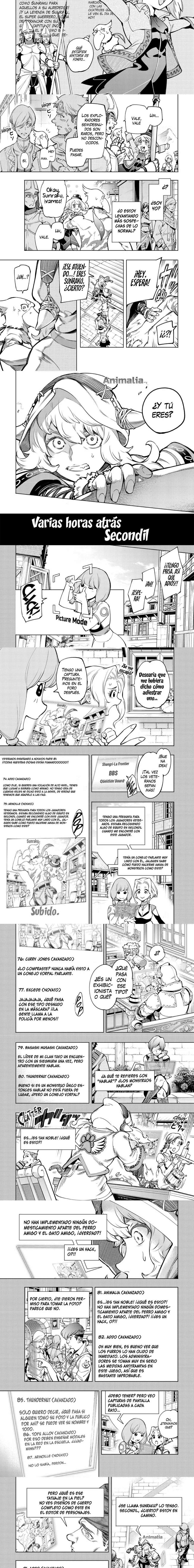 Read Shangri-La Frontier_ Crappy Game Hunter Challenges God-Tier Game (es) Manga Online