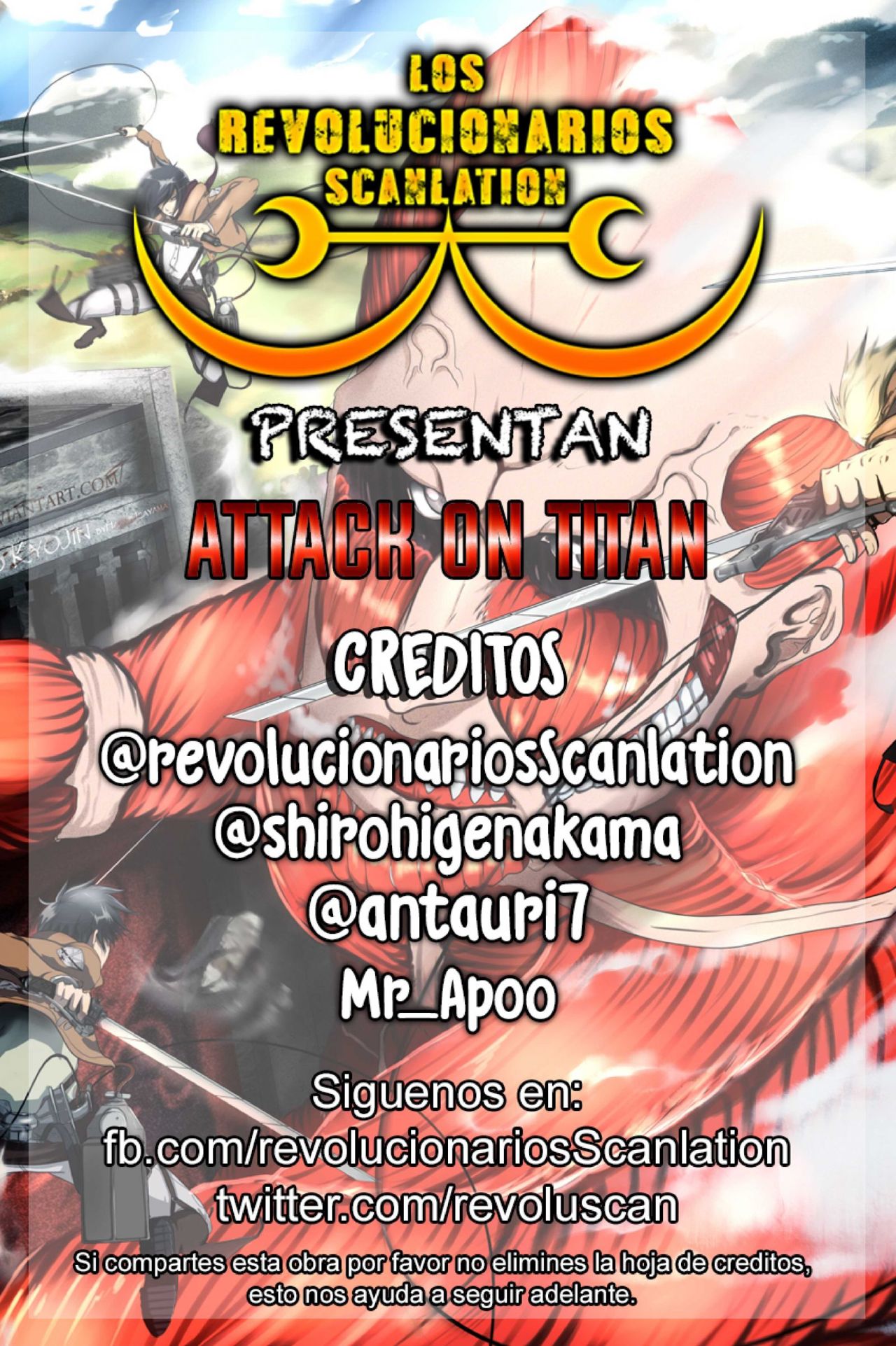 Read Shingeki no Kyojin (es) Manga Online