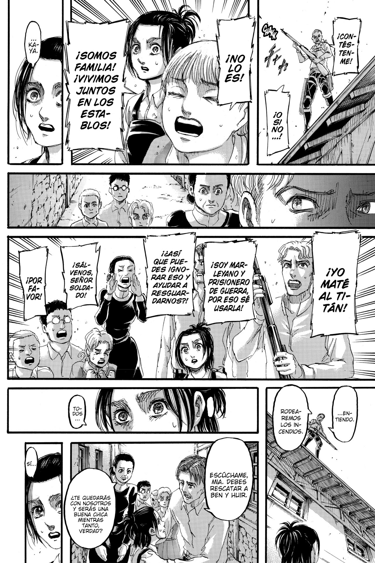 Read Shingeki no Kyojin (es) Manga Online