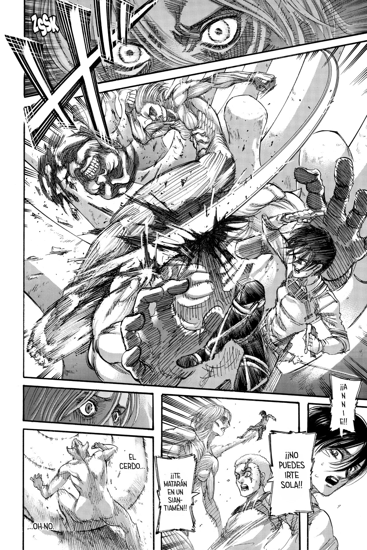 Read Shingeki no Kyojin (es) Manga Online