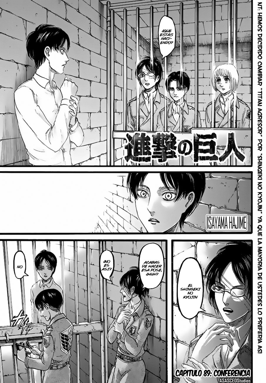 Read Shingeki no Kyojin (es) Manga Online
