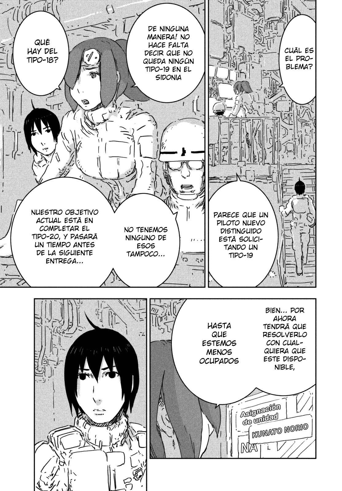 Read Sidonia no Kishi (Knights of Sidonia) (es) Manga Online