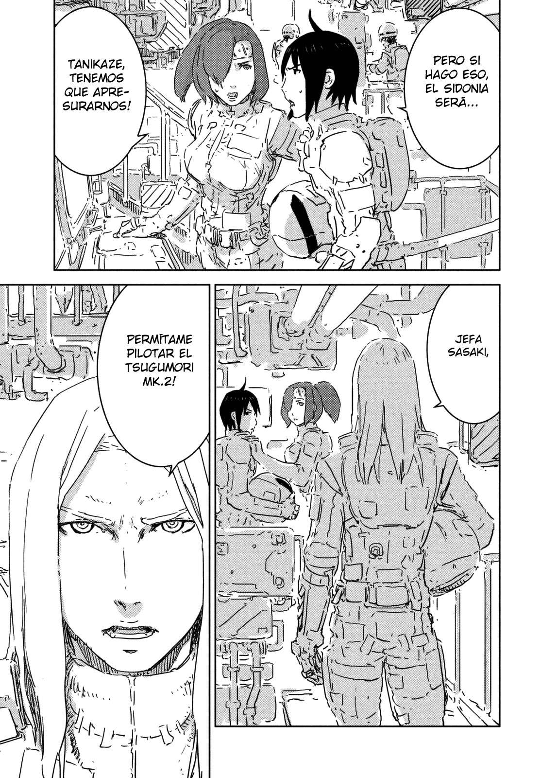 Read Sidonia no Kishi (Knights of Sidonia) (es) Manga Online