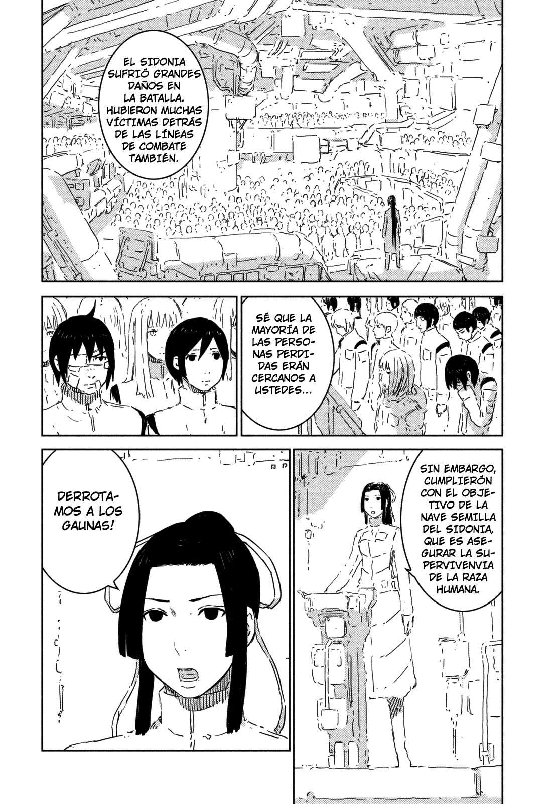 Read Sidonia no Kishi (Knights of Sidonia) (es) Manga Online