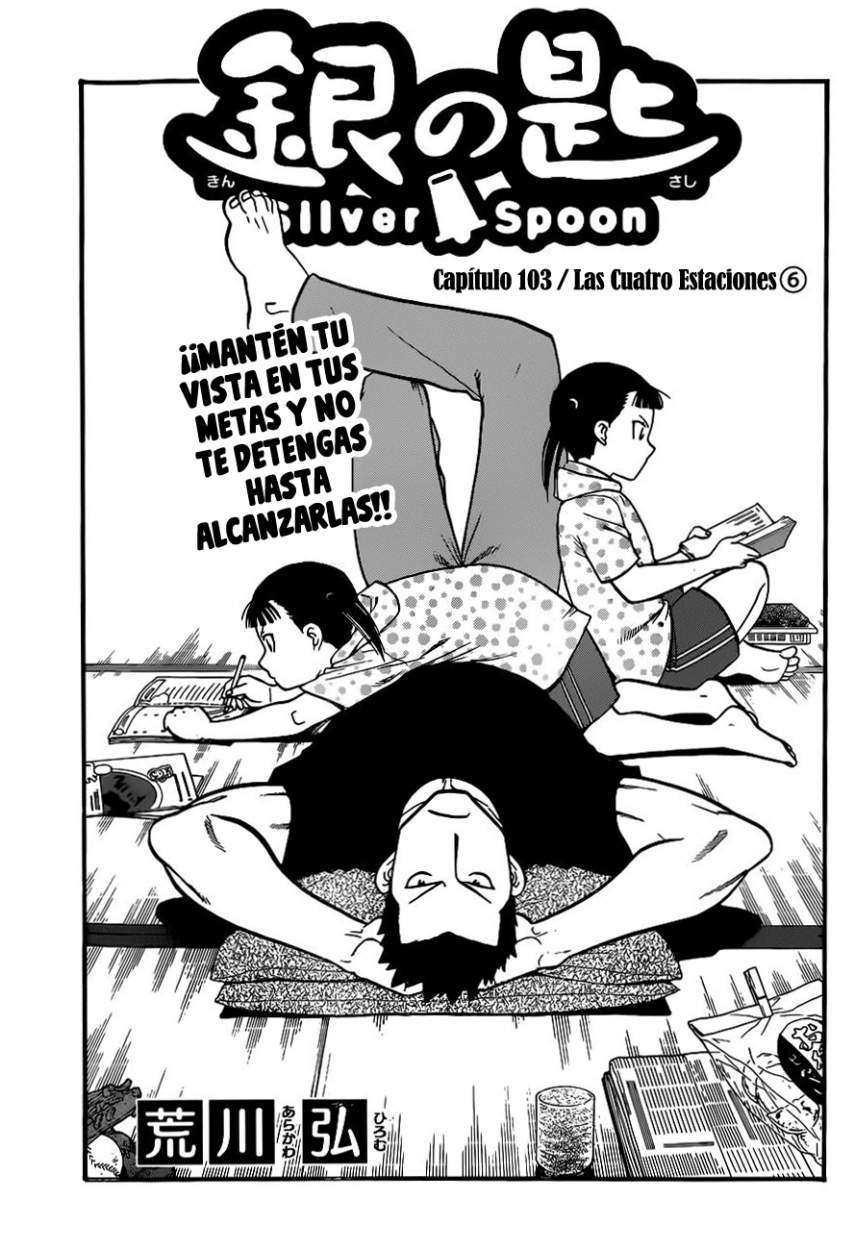 Read Silver Spoon (es) Manga Online