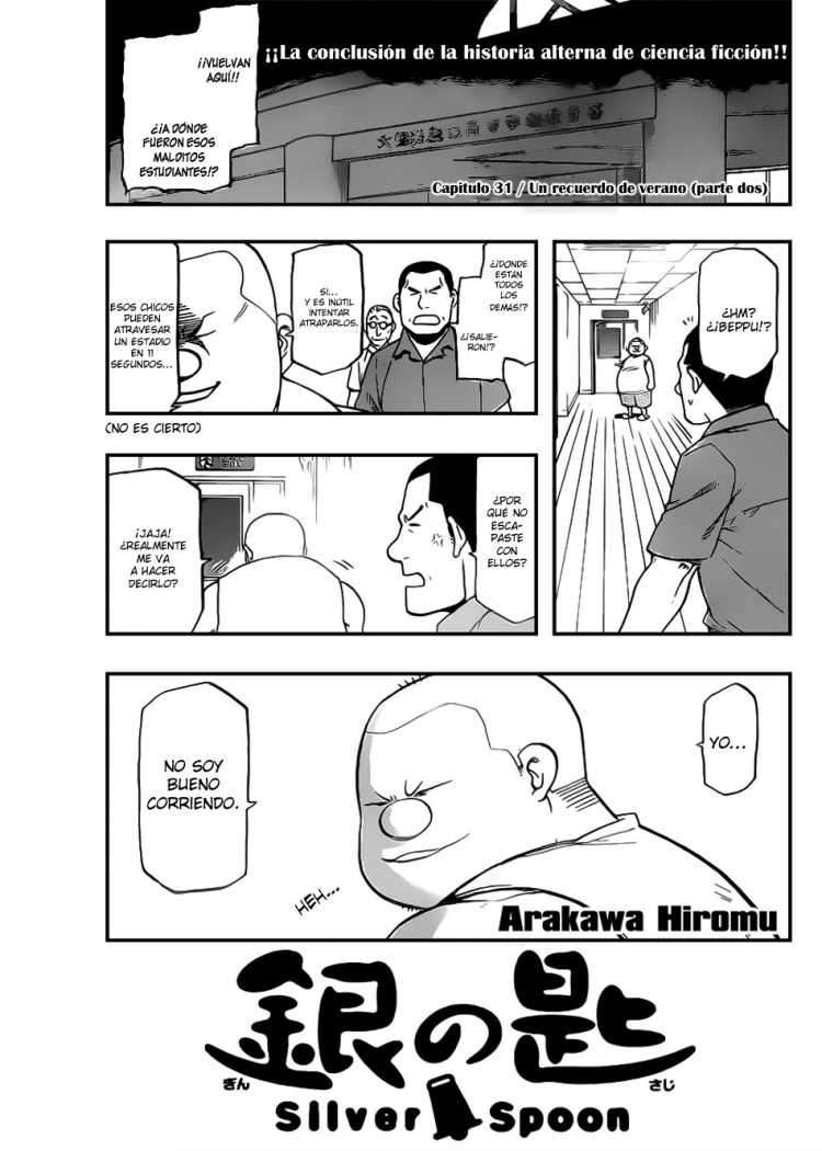 Read Silver Spoon (es) Manga Online