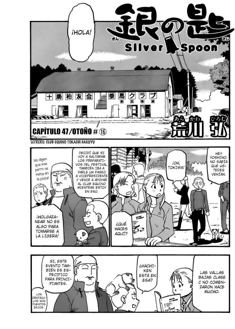 Read Silver Spoon (es) Manga Online