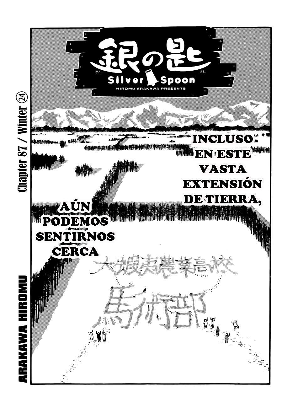 Read Silver Spoon (es) Manga Online